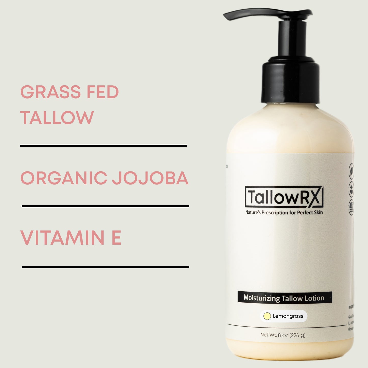 Tallow Lotion - 8 oz