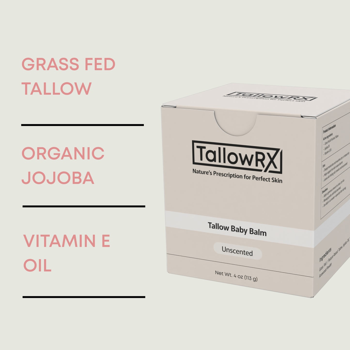 Whipped Tallow Baby Cream