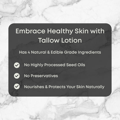 Tallow Lotion - 8 oz